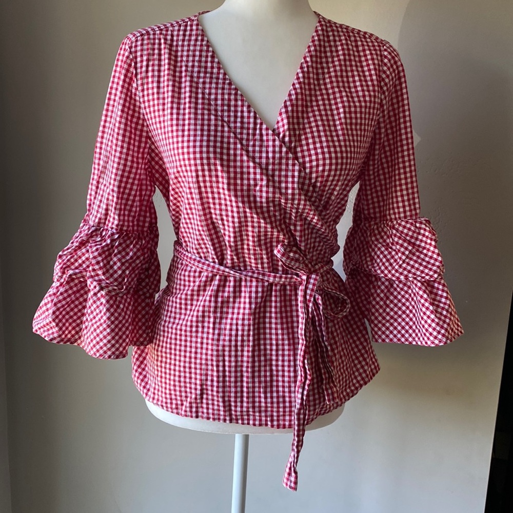 Gingham top
